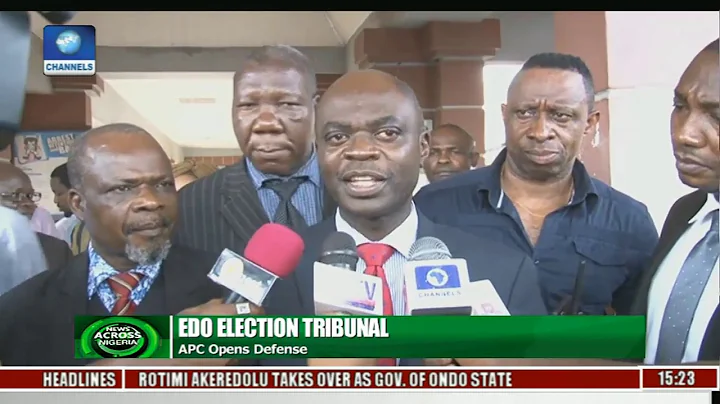 Edo Election Tribunal: APC Opens Defense