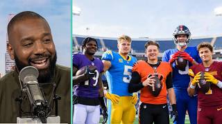 Canty picks Top 5 Players Who Need To Make Deep Playoff Run: Jackson, Herbert, Burrow, Jones,Daniels
