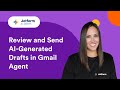 How to Review and Send AI-Generated Drafts in Gmail Agent