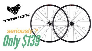 Can these sub $150 mountain bike wheels be any good? Trifox MTB Wheels @rgmtb