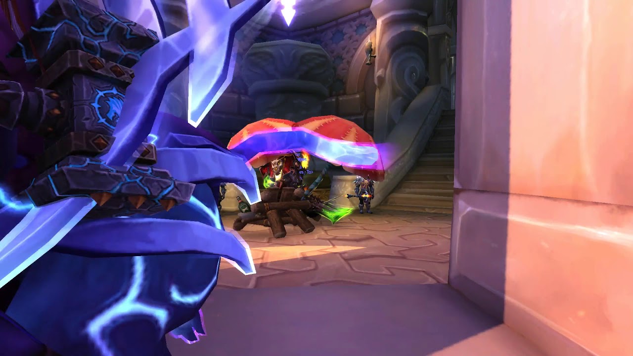 World of Warcraft - Messing with fishing chairs