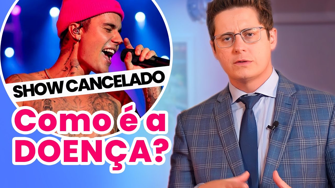 Justin Bieber está DOENTE? Entenda a PARALISIA facial que fez o cantor CANCELAR shows