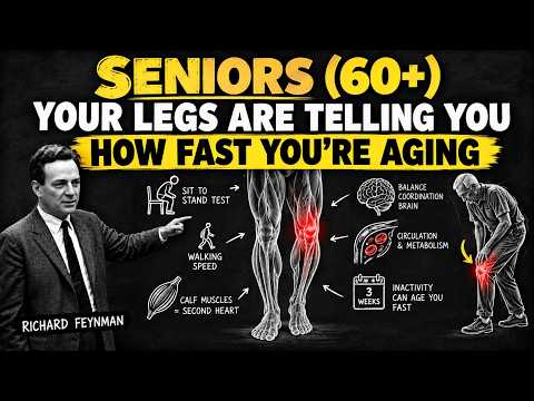 Over 60? Your Legs Are Revealing How Fast You're Aging