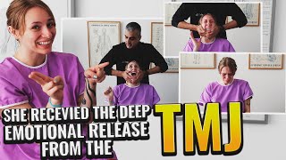 She Received the Deep Emotional Release from the TMJ Adjustment