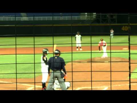11/30/2013 職棒OB/Sun-Star 明星公益棒球賽 鄭幸生 AB