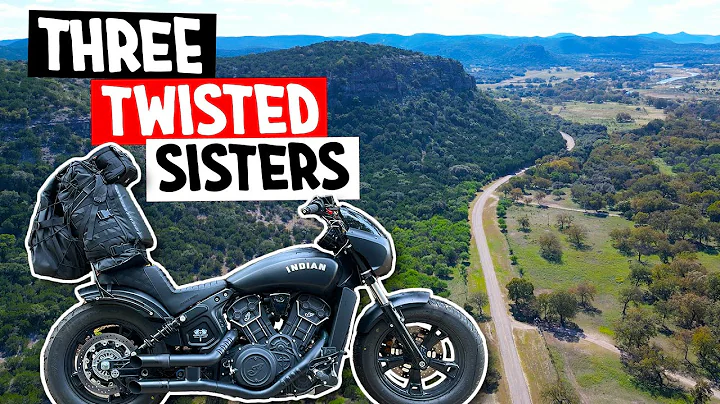 Riding the Best Motorcycle Roads in Texas! The Three Twisted Sisters