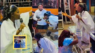 Too much oil😭🔥Odehyieba Priscilla made everyone bow and cry at Altar of worship 🔥