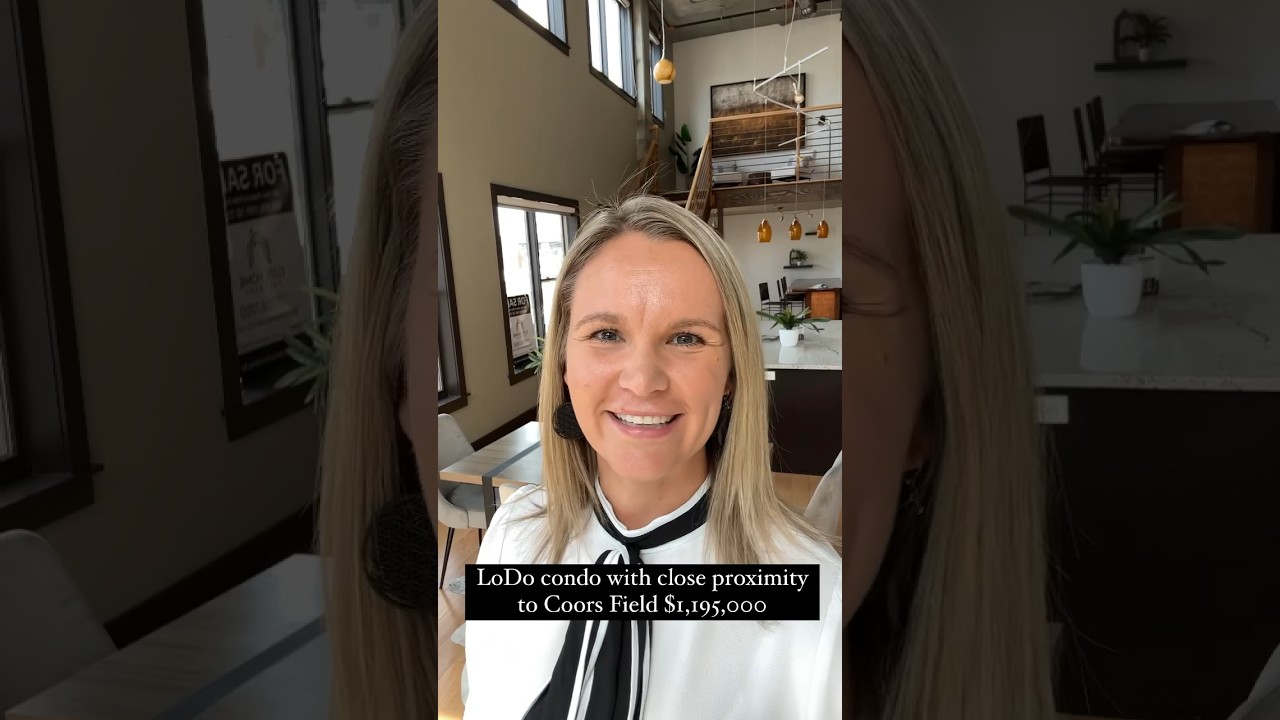 Downtown Denver condo living, next to the Coors field. 