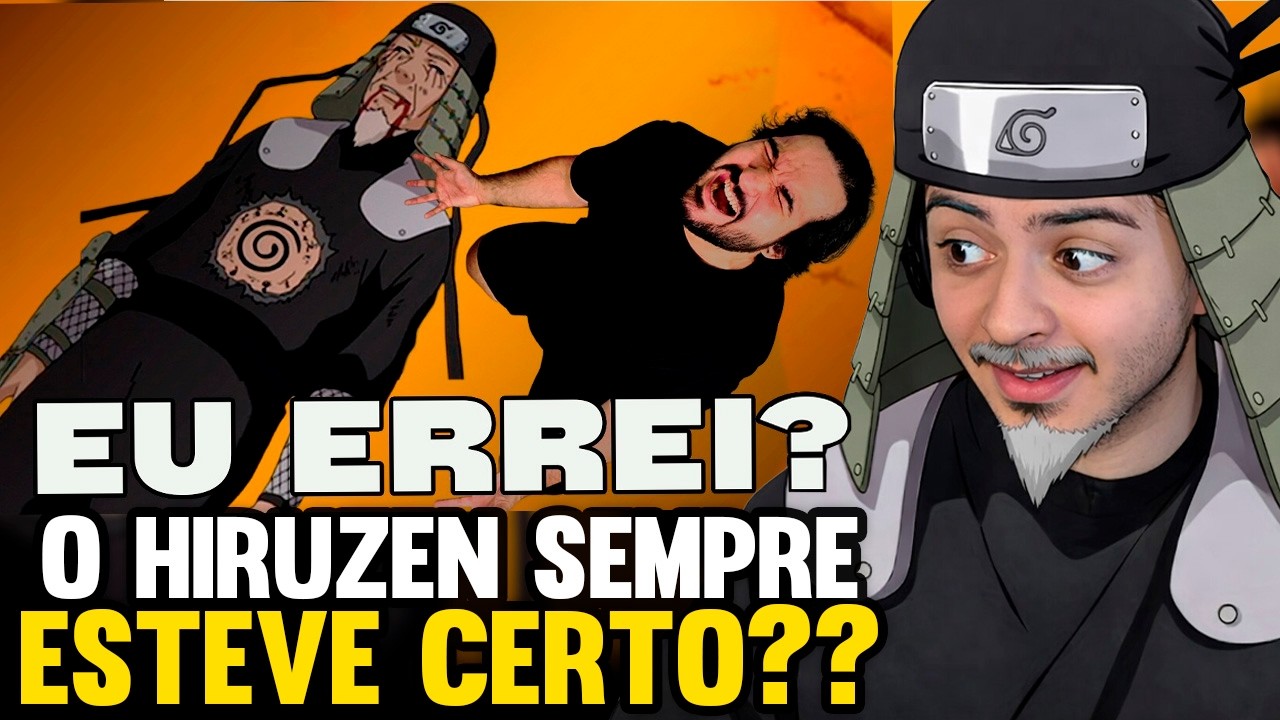 KAMUZ REAGE: Um pedido de desculpas ao TERCEIRO HOKAGE | Naruto | Zé Renacho