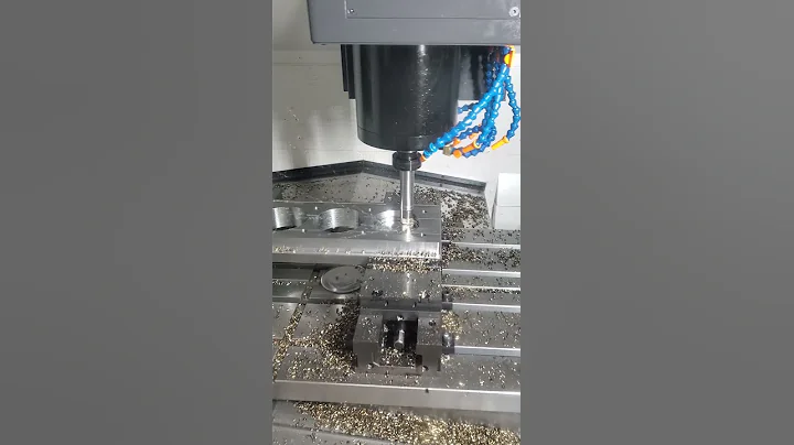 High Feed Milling in A36 on Okuma M-560V