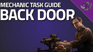 Famous Back Door - Mechanic Task Guide - Escape From Tarkov Wealth