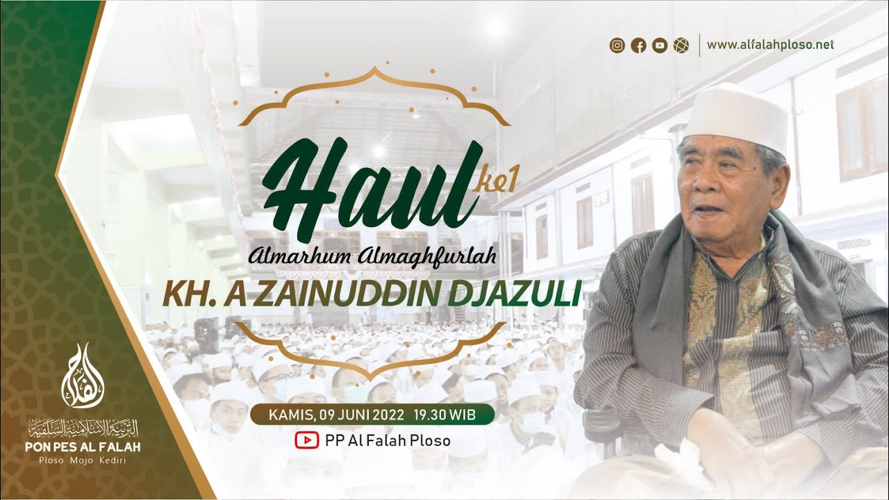 (LIVE) HAUL KE - 1 KH. A. ZAINUDDIN DJAZULI
