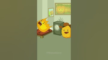 Nugget wakes Firey up! #bfb #tpot #bfdi #objectshows