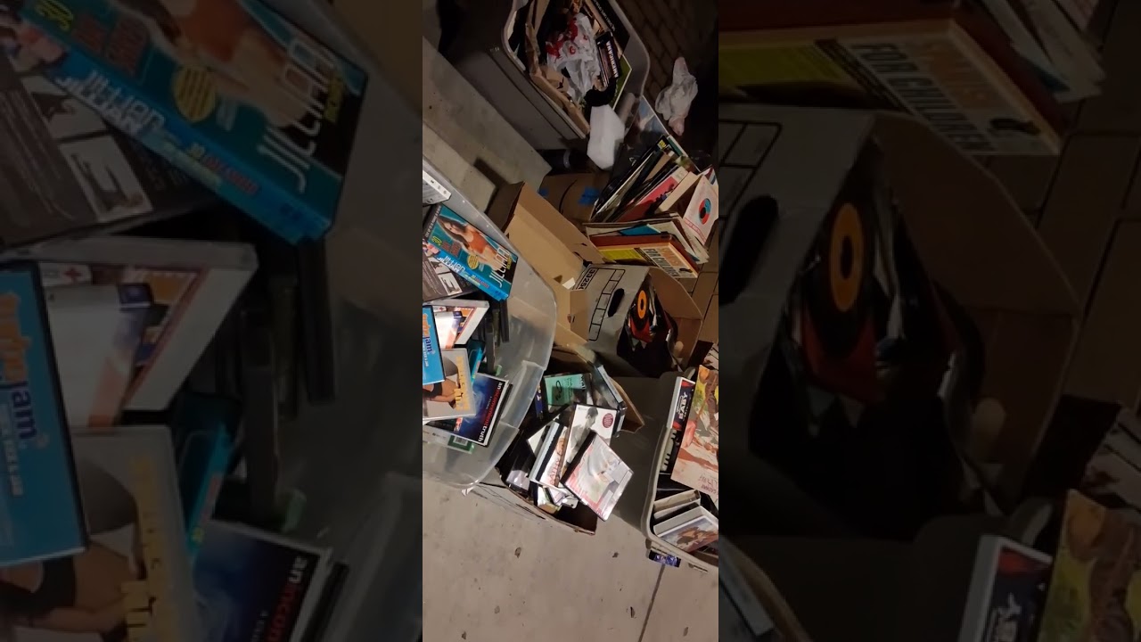 Películas en la calle tiradas...