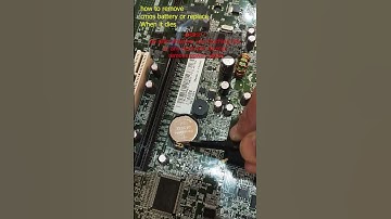 how to replace the cmos battery | how to remove died cmos battery | Optiplex 330 #shorts #shortvideo