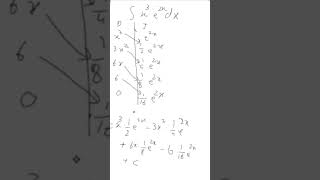 integration by parts short trick #integrationtricks #integrationbyparts #mathtricks