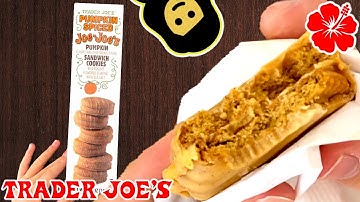Pumpkin Spiced Joe-Joe’s Sandwich Cookies - Trader Joe’s Product Review
