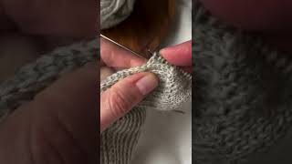 How to Pick Up Heel Stitches Without Holes 🧦 | Knitting Tips