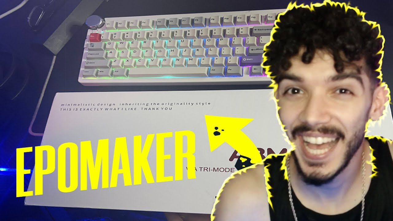 GIFT FROM EPOMAKER - CIDOO ABM098 UNBOXING KEYBOARD