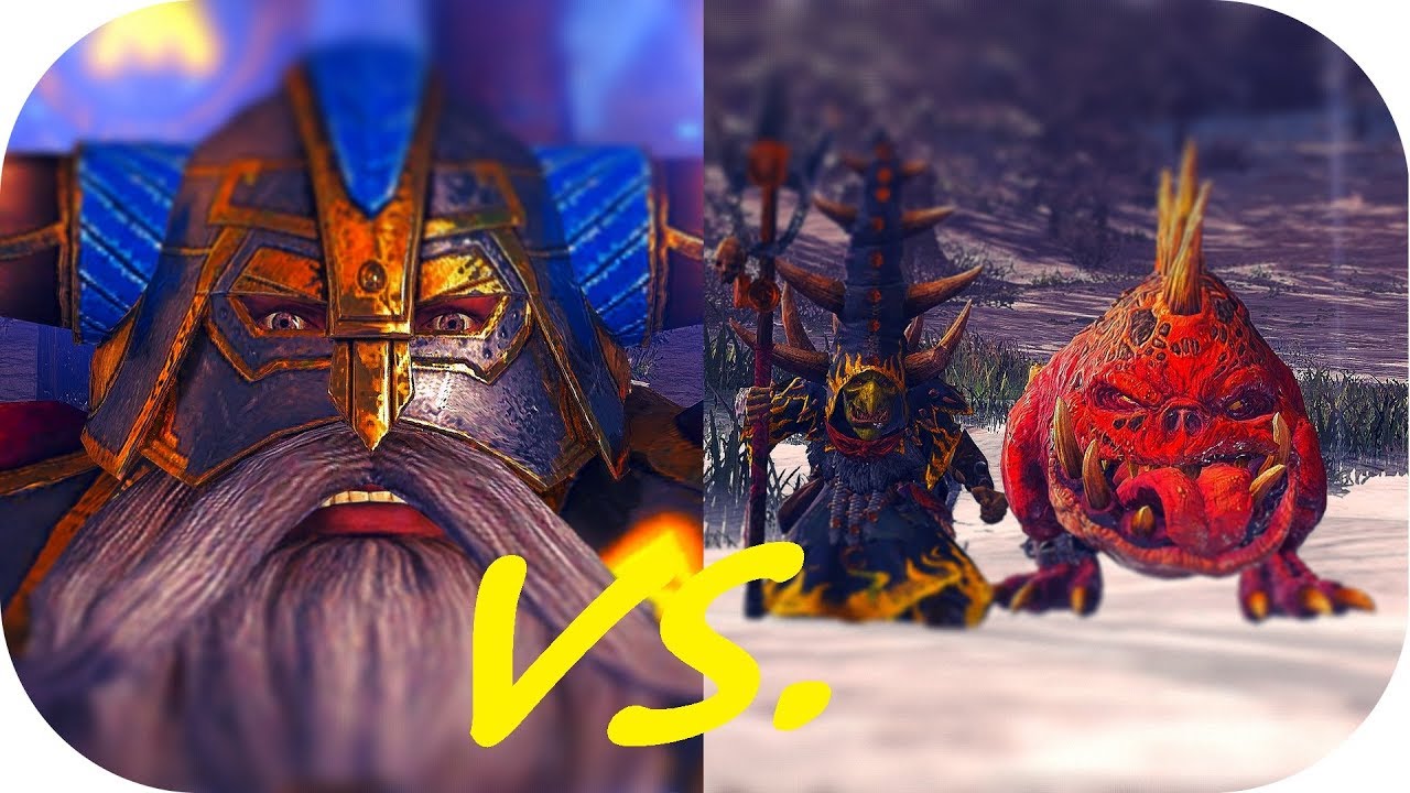 Total War: Warhammer II ♦ Fight Club ♦ Belegar Ironhammer vs. Skarsnik