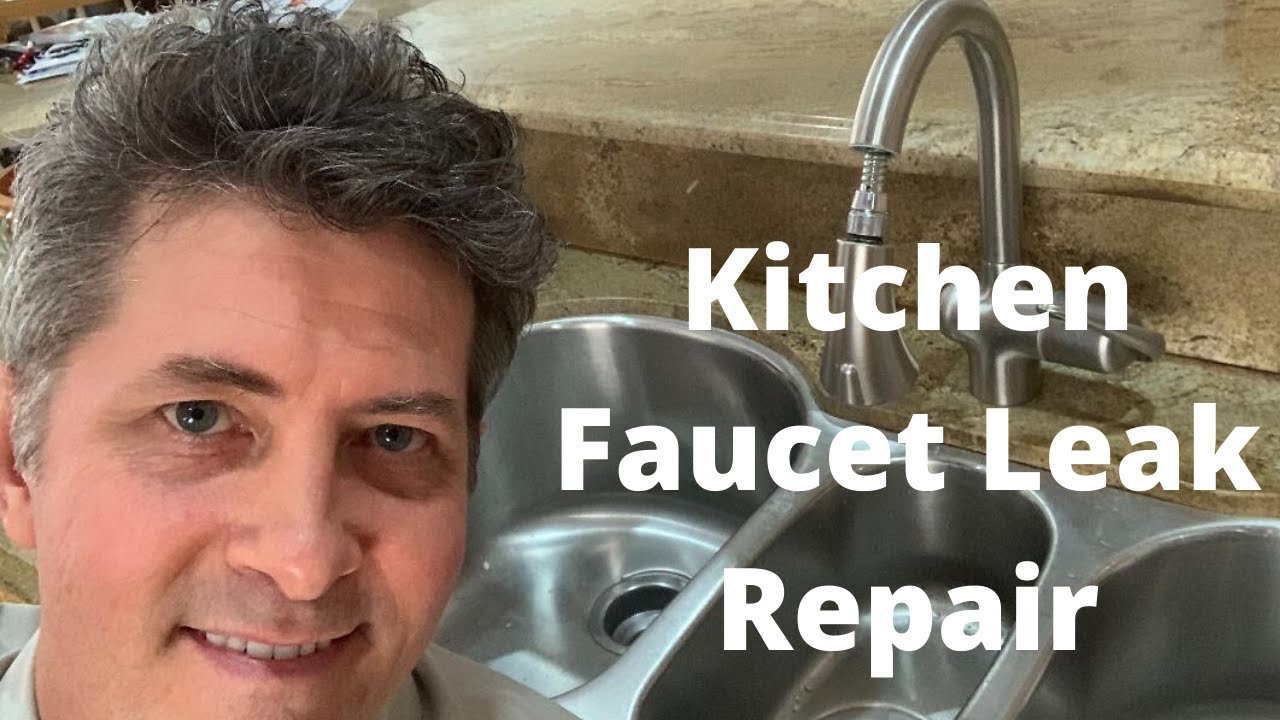 Kitchen Faucet Leak Repair Spout You