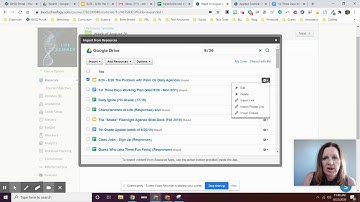 How to Embed a Google Slide Deck to Schoology (teacher view)