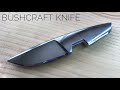 Knife Making - How to make a Modern Bushcraft Knife, full build.