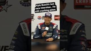 Kyle Buschs last race interview after win at Dover.. Still unreal.. #automobile #nascar #racing