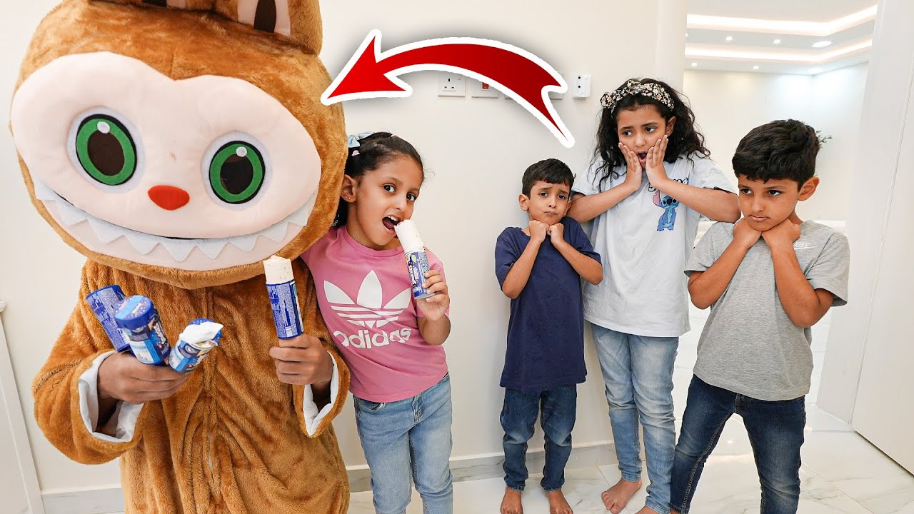 لابوبو وتوتو مايعطونهم ايسكريمات الغريبة - انصدمنا !!