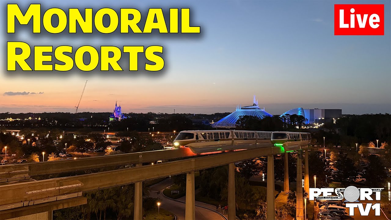 🔴Live: Friday Night Live - Magic Kingdom Monorail Resort Hopping - 5-9-25 - Walt Disney World