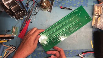Altair 8800 - Part 5 - The replacement front panel PCB - Sockets and Switches - STB353
