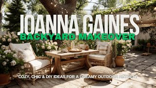 Joanna Gaines Inspired Backyard Oasis 🌿✨: Cozy, Chic & DIY Ideas for a Dreamy Outdoor Retreat 🏡🌸