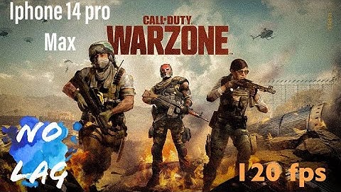 Warzone mobile! No LAG Iphone 14 pro max gameplay ! New update max graphics