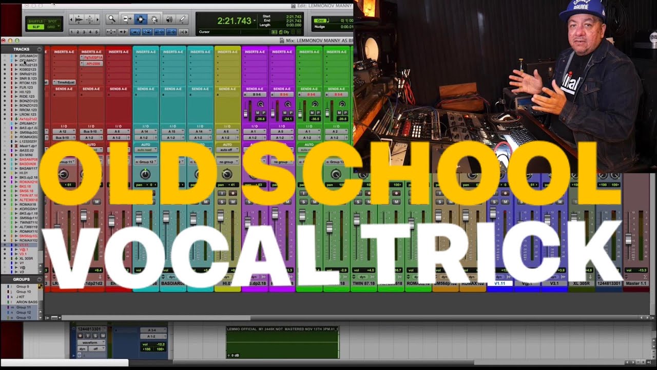 Old School VOCAL TRICK for Mixing.