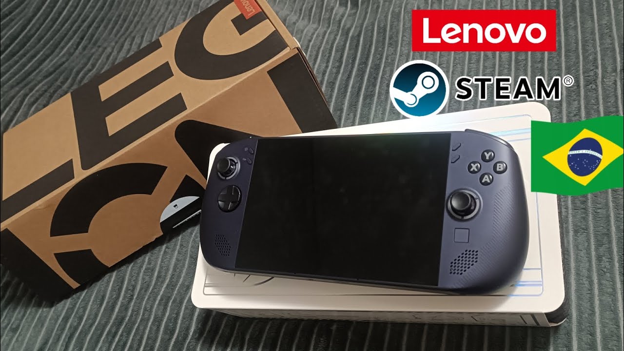 Legion go s z2 32g ram unboxing no Brasil 