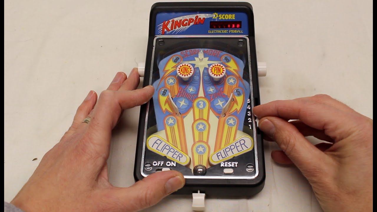 Kingpin Electronic Pinball Game by Castle Review, Repair