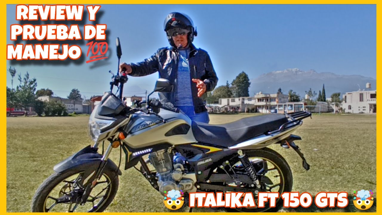 ITALIKA FT 150 GTS REVIEW Y PRUEBA DE MANEJO 💯 ¿LA MEJOR MOTO PARA INICIAR EN EL MOTOCICLISMO? 🤔