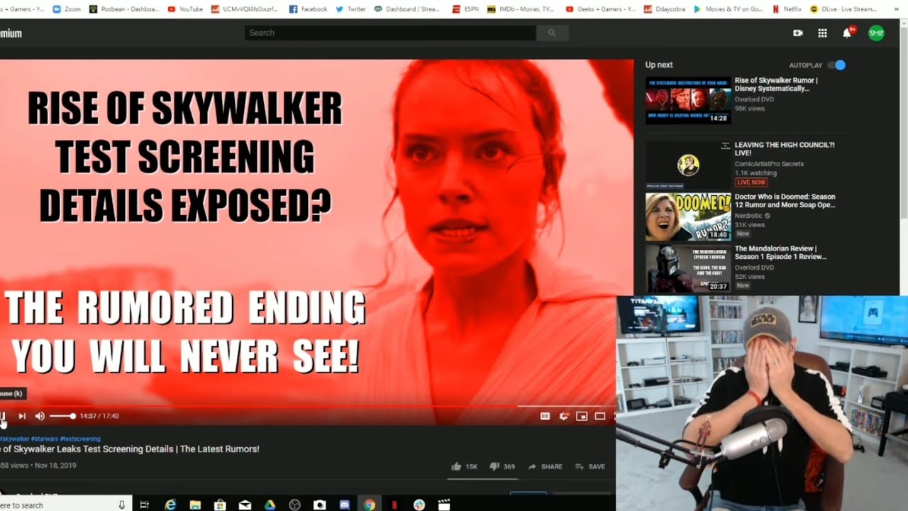 Rise Of Skywalker Test Screening DISASTER | People Reportedly Walked Out Angry!