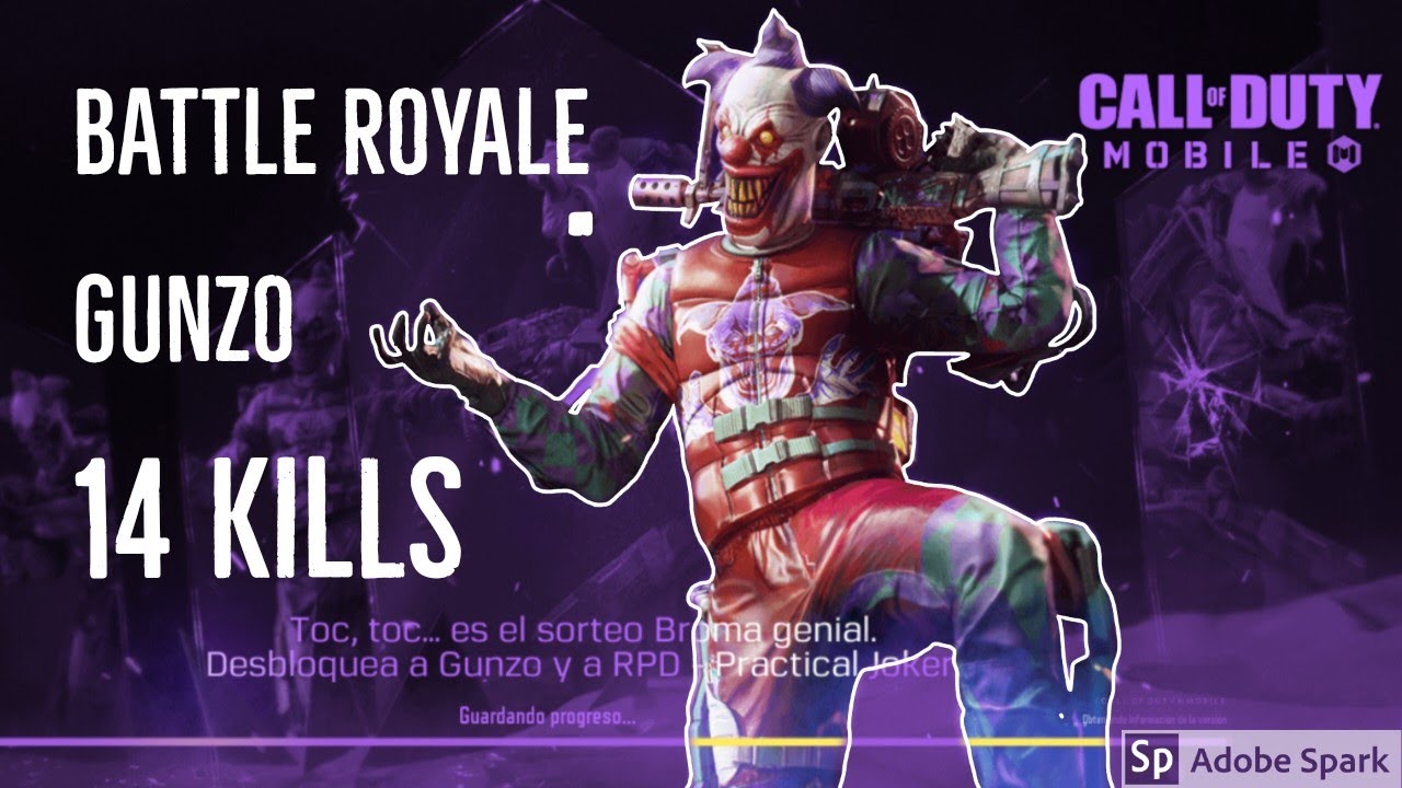 Victoria de 14 kills con GUNZO | Call of Duty Mobile - YouTube