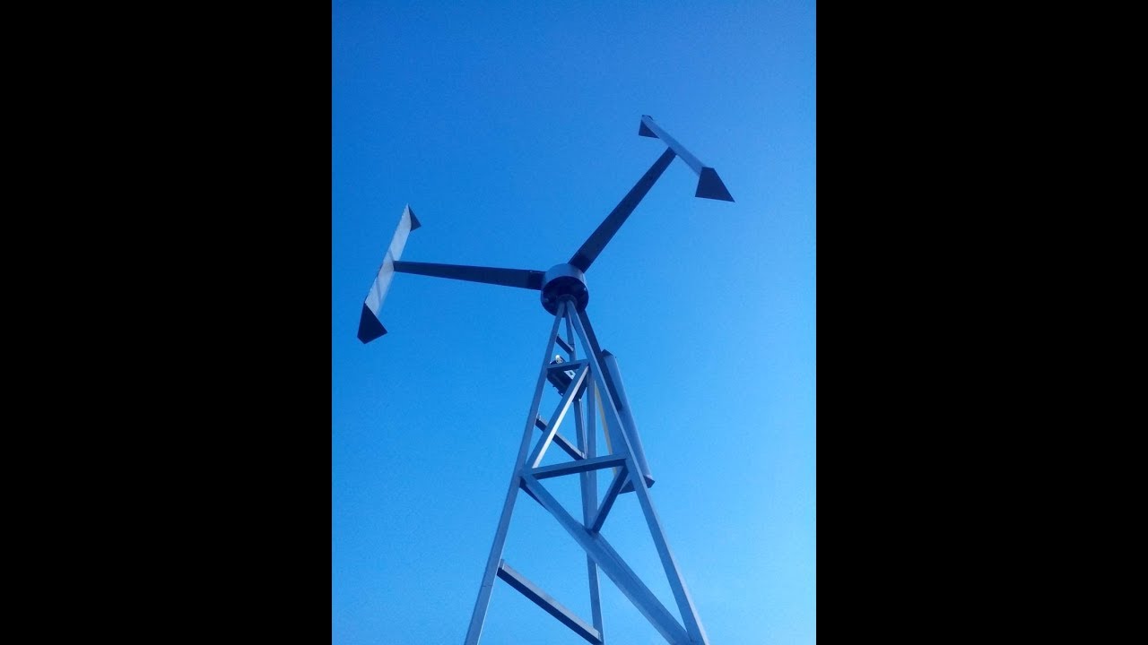 ВГУ в работе. Ротор Дарье. - YouTube