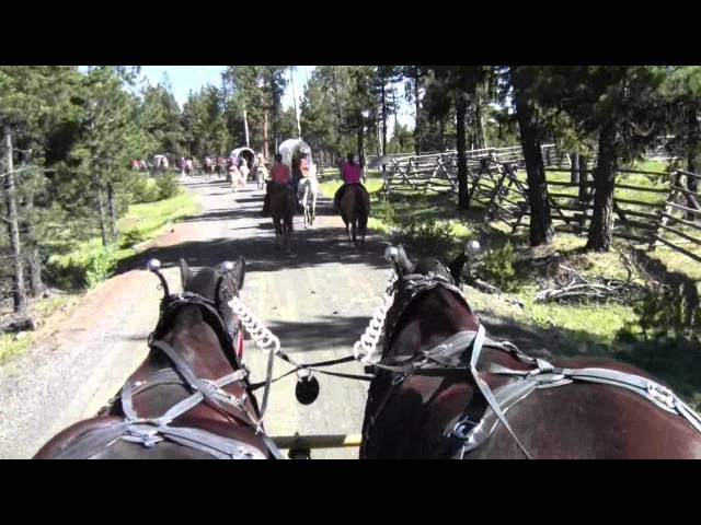 Our first year on the Pendleton Round-Up Wagon Train 2012 part 2 class=