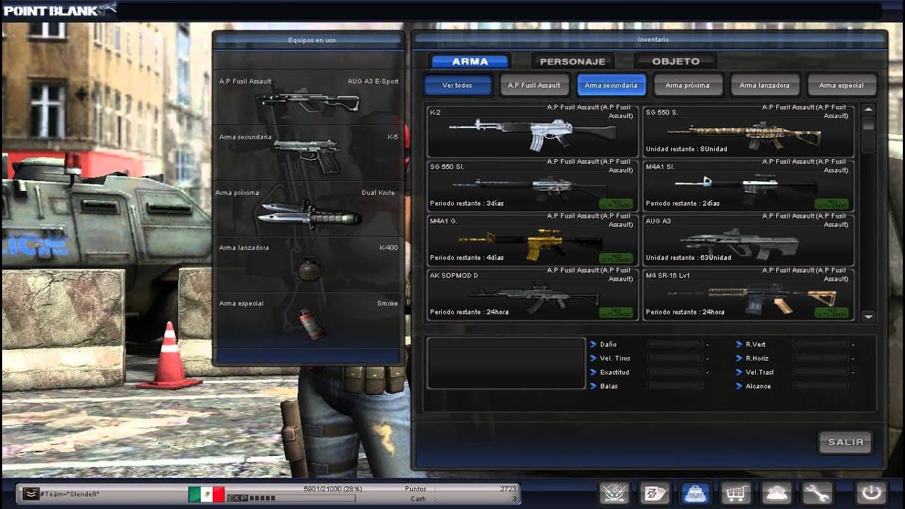 como obtener titulos en Point blank