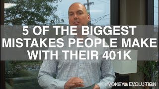 5 Big Mistakes People Make With Their 401K