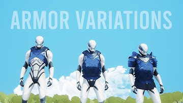 Unreal Engine 5 - Armor Variations -  Action RPG #122