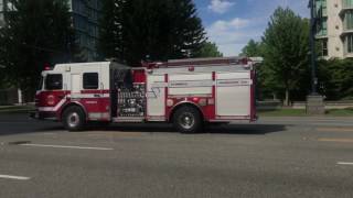 Vancouver Fire Engine 6 Responding