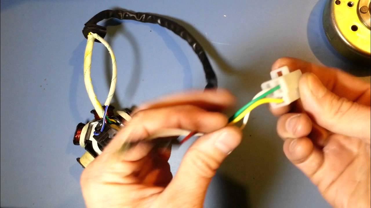 chinese scooter stator type A YouTube