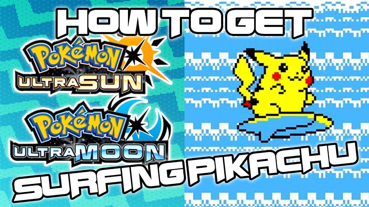 How To Get Surfing Pikachu In Pokemon Ultra Sun And Ultra Moon And Mantine Surfing Mini Game Guide