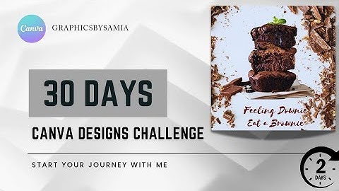 Day 2 of 30 days Canva designs challenge with me as beginner @GraphicsBysamia-p6p