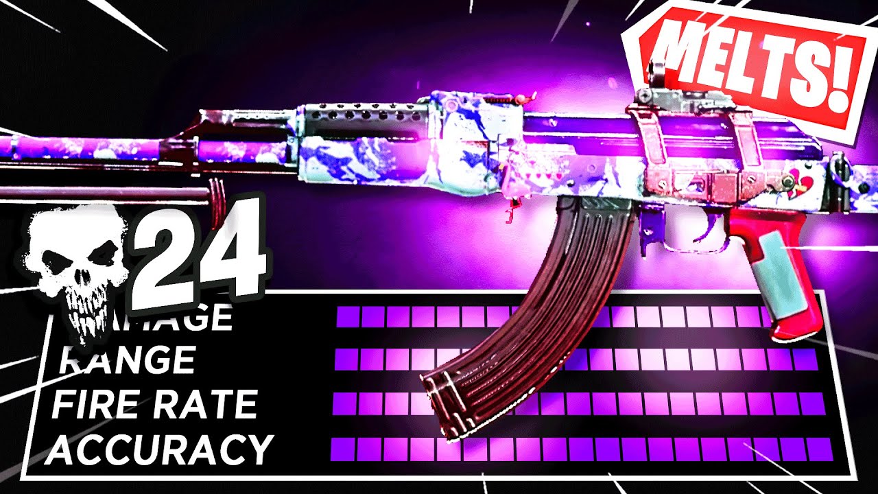 the *NO RECOIL* "AK47" 😨 (BEST AK-47 CLASS SETUP in WARZONE!) (Loadout)