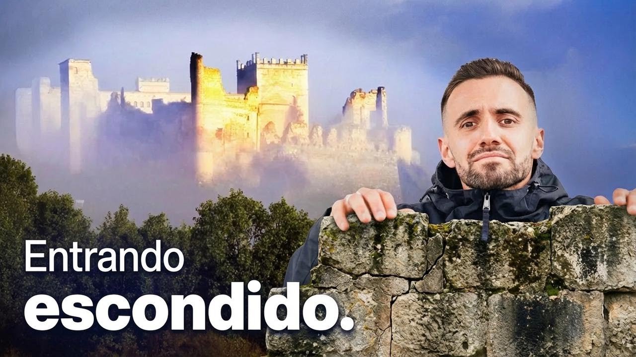Explorando o maior castelo abandonado da Espanha: 800 anos de mistérios!